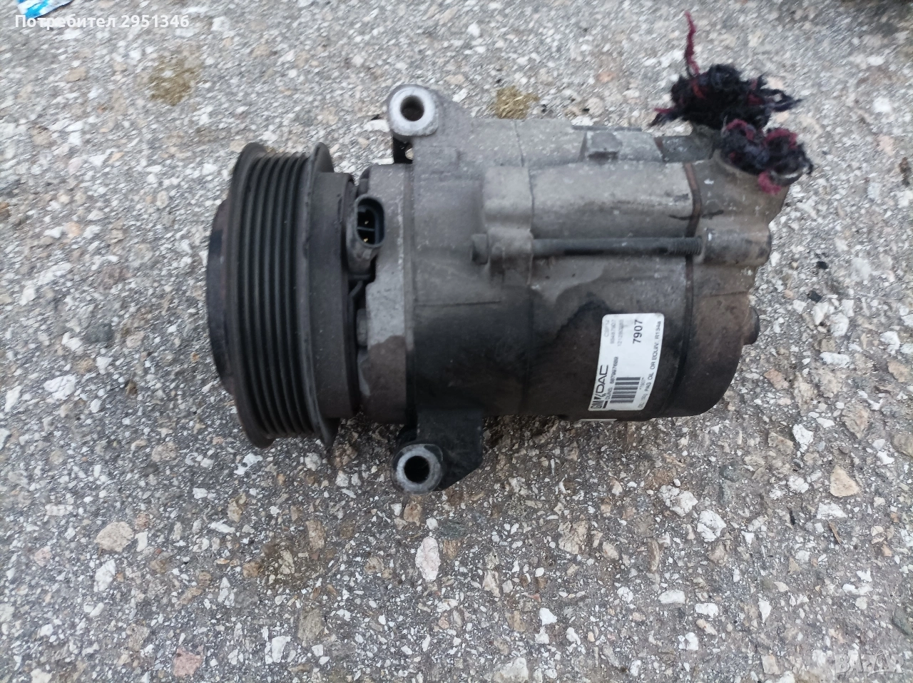 компресор климатик Шевролет Каптива 2.2 Chevrolet Captiva 2.2 Опел Антара 95487907 , снимка 1