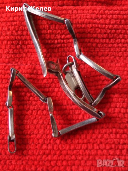 ЕЛЕГАНТНА СКЪПОЦЕННА СРЕБЪРНА ГРИВНА СРЕБРО 926 с ИСКРЯЩ ЮВЕЛИРНО ФАСЕТИРАН ЦИРКОНИЙ 33134, снимка 1