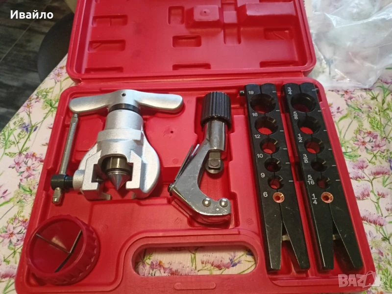 Комплект инструменти за климатик, фреза за профили, с корпус, снимка 1
