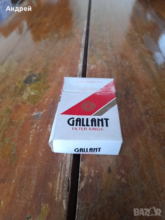 Кутия от цигари Gallant, снимка 1