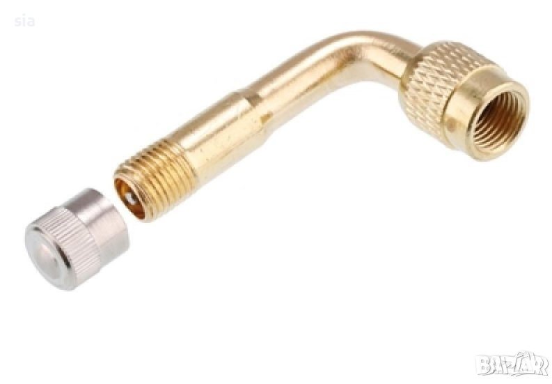 Удължител за автомобилен вентил ъгъл 90 ° 63467, снимка 1