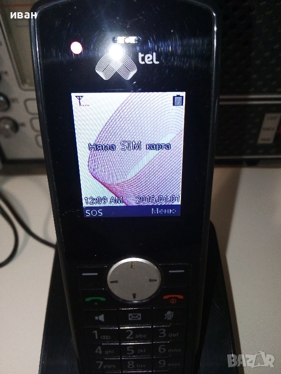 Стационарен телефон М-Тел със СИМ карта, снимка 1