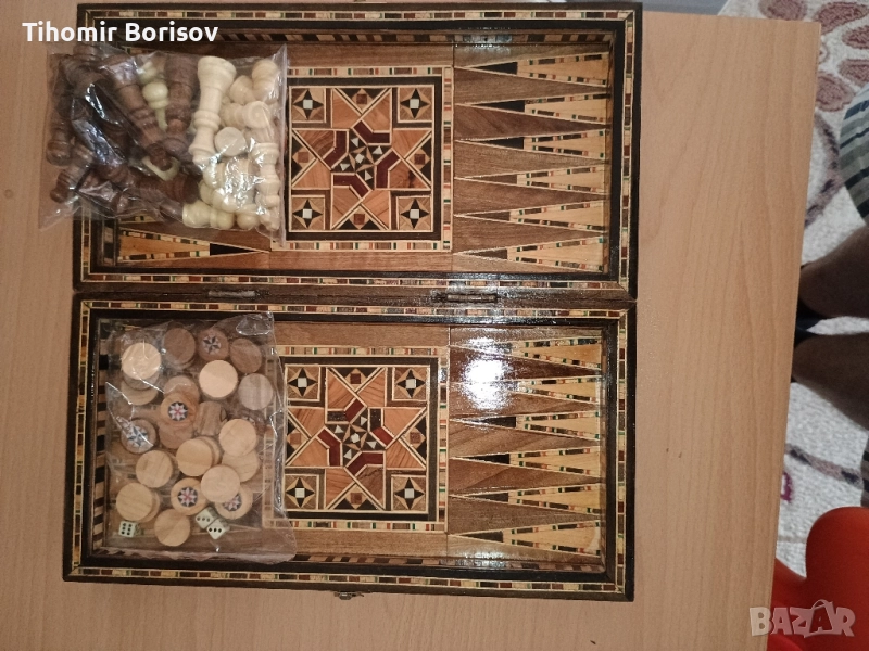 Табла с Шах и Винтич карти БОЛГАРТАБАК, снимка 1