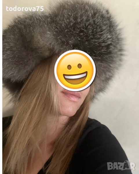 Страхотна шапка естествена кожа, снимка 1