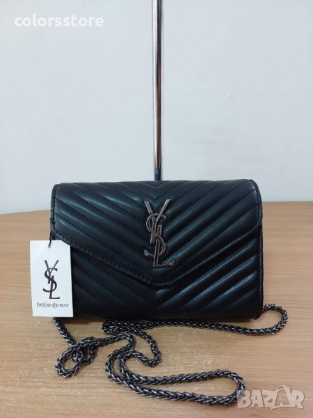 Луксозна Черна чанта /реплика  YSL кодSG112, снимка 1
