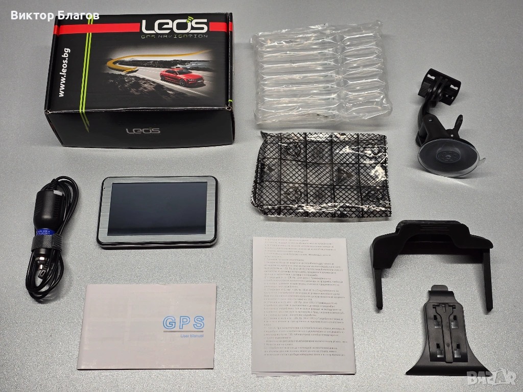 Навигация LEOS 5" - 256MB (В гаранция) , снимка 1