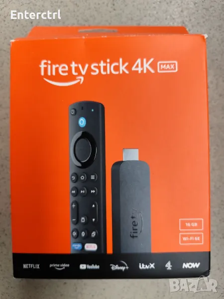 AMAZON Fire TV Stick 4K Max Gen2 (16 GB - NEW), снимка 1