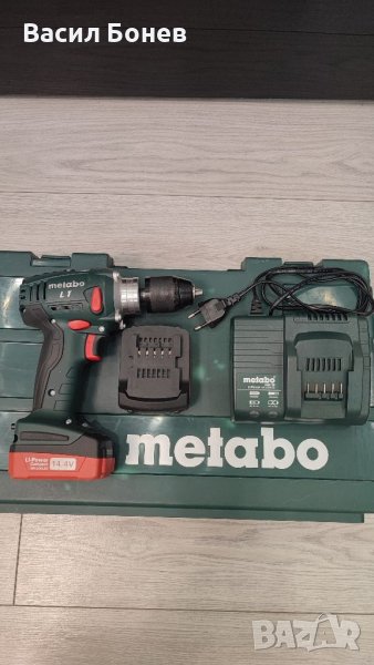 Акумулаторен Винтоверт Metabo BS 14.4 LT Impuls, снимка 1