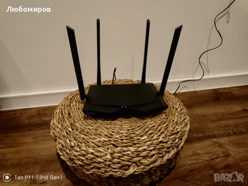 Рутер Tenda AC6 AC1200 - 5G+2.4G / MU-MIMO / Beamforming, снимка 1