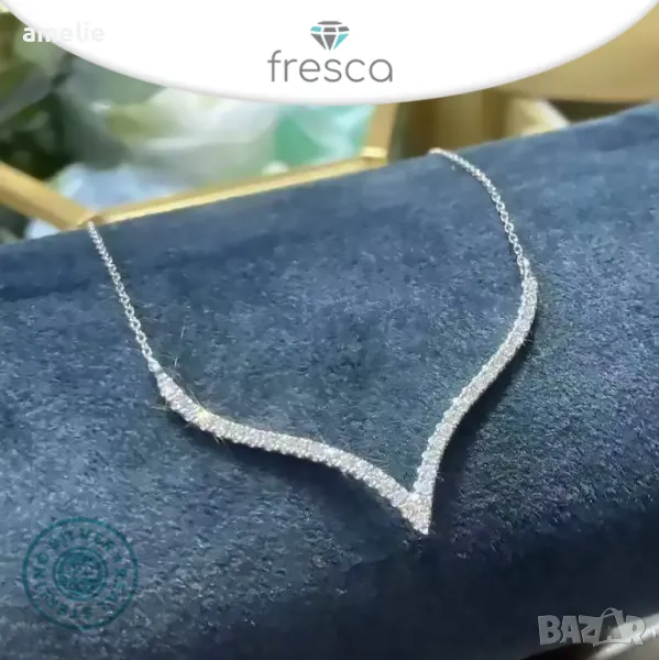 Ново! Дамско колие сребро 925 Fresca Allure. Колекция Amélie, снимка 1