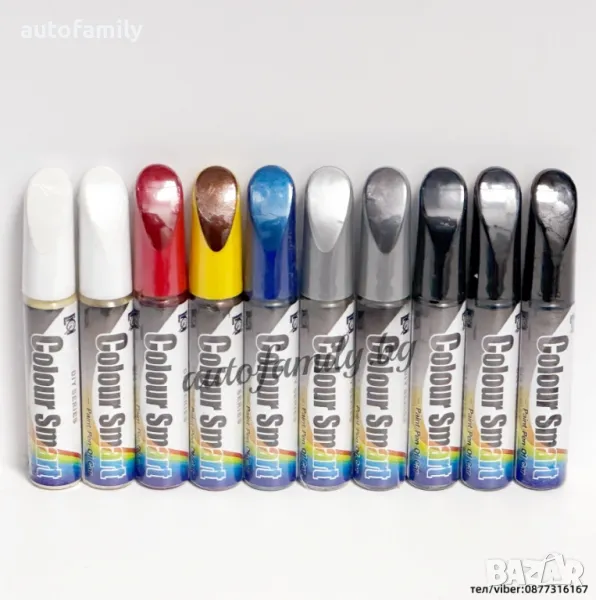 Коректор за автомобилна боя Toyota 10 цвята 12ml, снимка 1