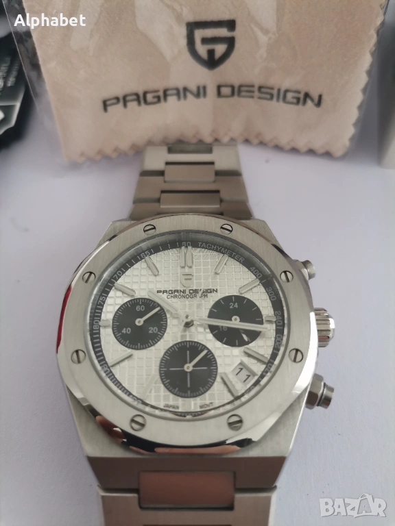 Часовник Pagani design механично-кварцов с японски механизъм seiko, снимка 1