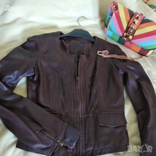 Stradivarius кожено яке, снимка 1