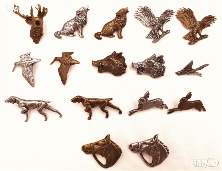 Ловни аксесоари-Значки Животни, снимка 1