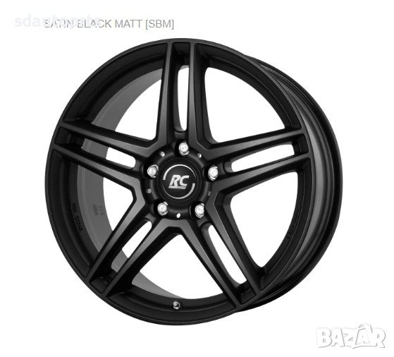 17" Джанти RC Design 5x112 Mercedes W204 W205 W211 W212 W213 CLA A B C, снимка 1