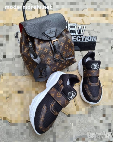 Дамска раница и обувки Louis Vuitton код 52, снимка 1
