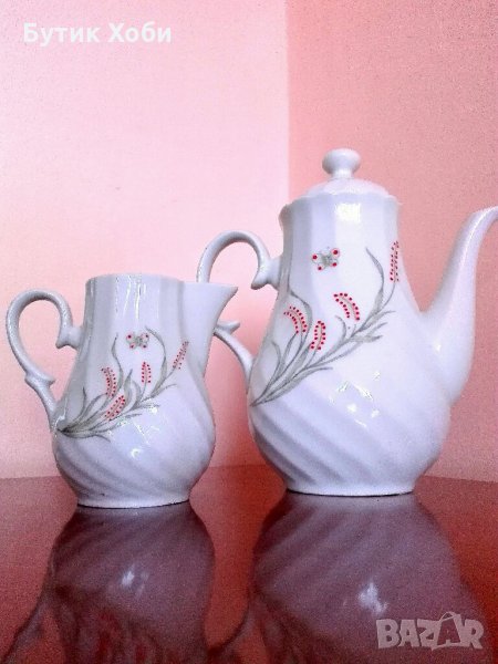НОВА цена - 20лв! Комплект канички български порцелан, снимка 1