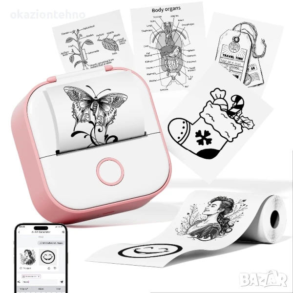 Phenomeno Mini printer за стикери, снимка 1