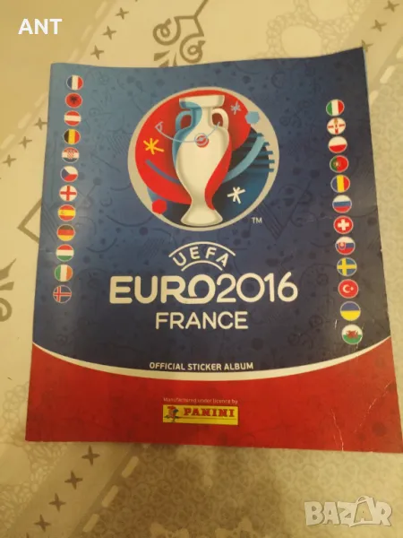 Албум Panini Euro 2016, снимка 1