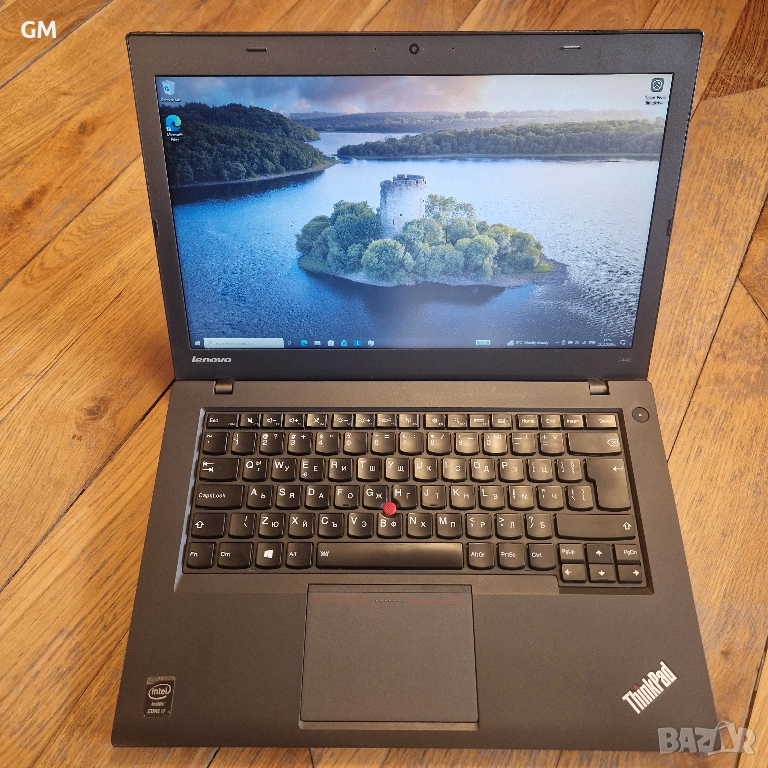 Laptop Lenovo ThinkPad T440 - 256GB SSD, i7 4600 CPU, 12GB RAM, снимка 1