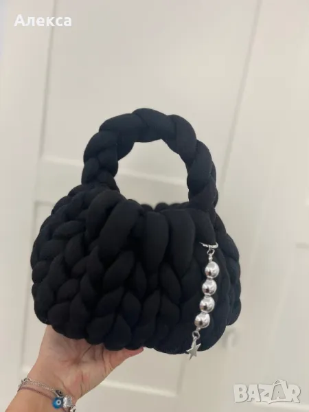 Плетена Чанта/Чанта Маршмелоу , снимка 1