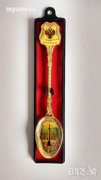 Колекционерска лъжичка от Санкт Петербург , снимка 1