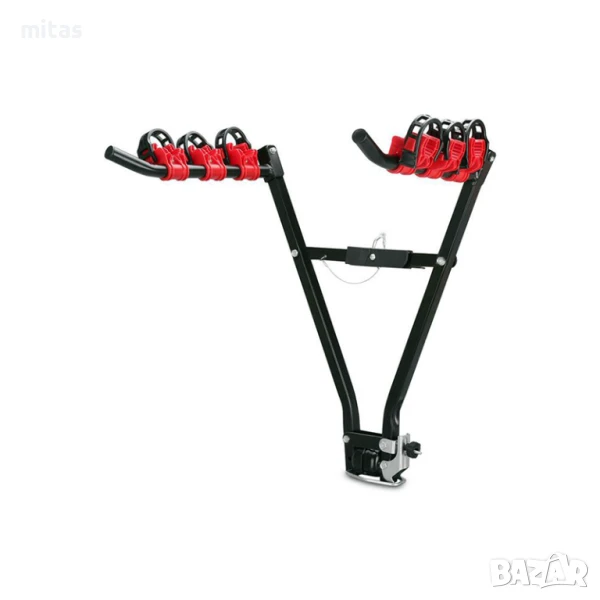 Универсална авто стойка за 3 велосипеда, Багажник, Монтаж на теглич, Макс 60кг., снимка 1