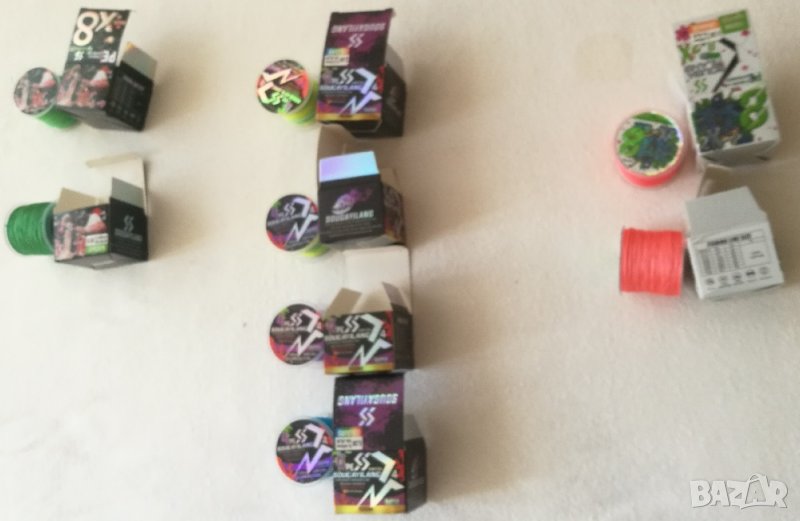 Плетени влакна 0,40 и 0,23мм - 100 метра , снимка 1