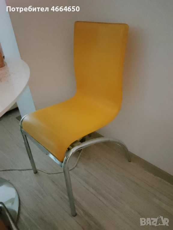 Комплект столове 4 бр., снимка 1