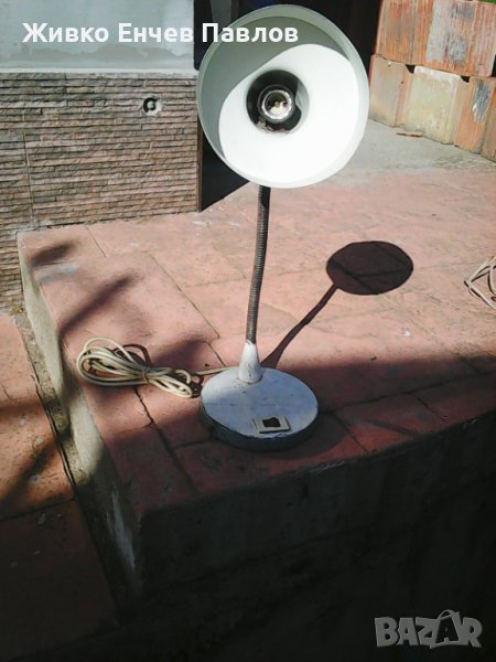 Стара настолна лампа, снимка 1