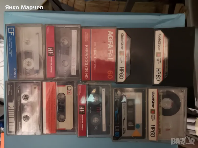 Аудио касети (аудиокасети) SONY, GOLDSTAR, AGFA, SCOTCH, снимка 1