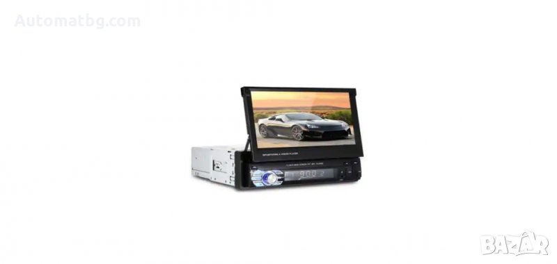  Мултимедия радио 9601, 1DIN с GPS, mp3, Bluetooth , снимка 1