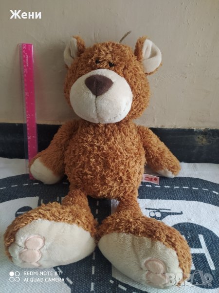 Голямо плюшено колекционерско мече Nici, около 60 см, снимка 1