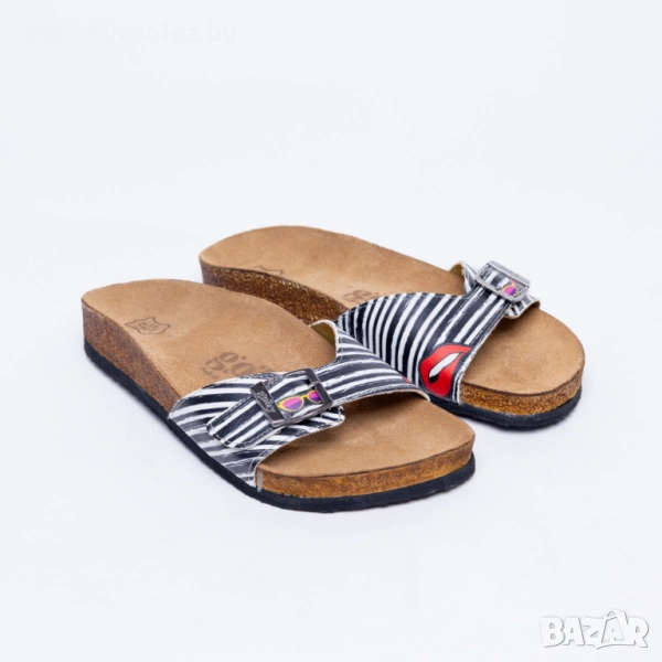 Летни ортопедични чехли с велурена стелка | Марка Tuasolea, снимка 1