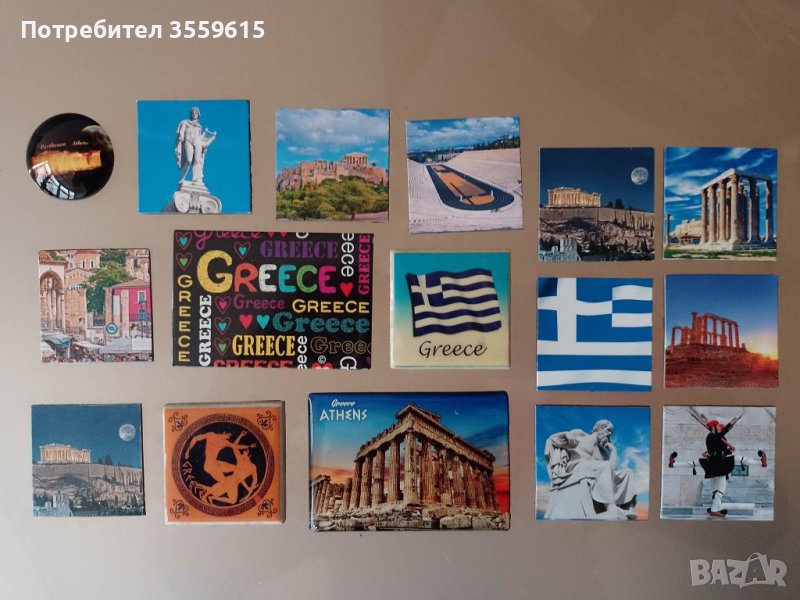 магнит Атина, Гърция, Елада, магнити, снимка 1