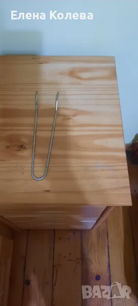 Метална дръжка за скара, снимка 1