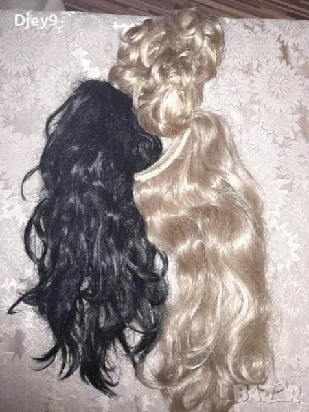 перуки  изкуствен  косъм,  опашки и цяла къса 20 лв., снимка 1