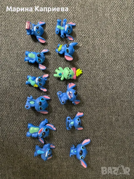 Малки фигурки на Стич , големина като от шоколадово яйце, снимка 1