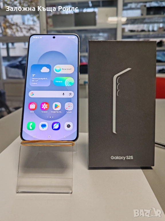 Samsung Galaxy S25 12/256 Silver Shadow, снимка 1