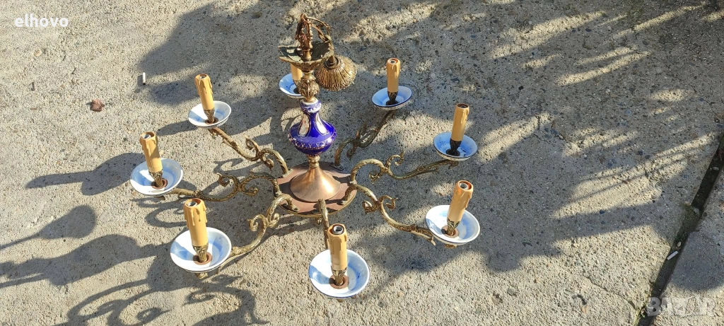 Месингов полилей 8-ца, снимка 1