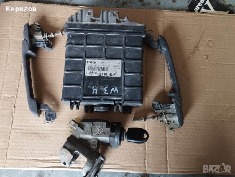 Компютър с контактен ключ и патрон за отключване за Volkswagen Golf III , снимка 1