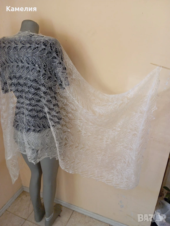 Шал от кози пух , снимка 1