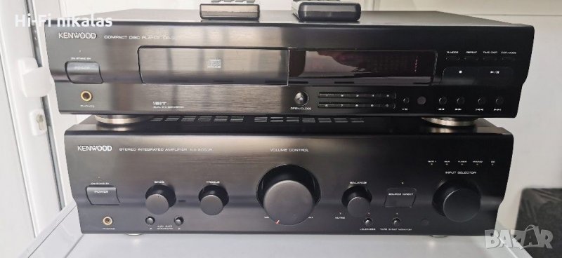 Комплект CD player Kenwood DP-3040 + усилвател Kenwood KA-2050R + 2бр.дистанциони , снимка 1