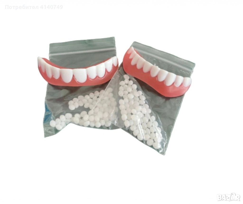 Силиконова протеза за мигновена усмивка, снимка 1
