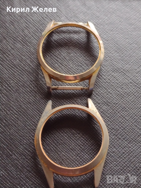 Две каси без стъкло за ръчен часовник за части колекция 43701, снимка 1