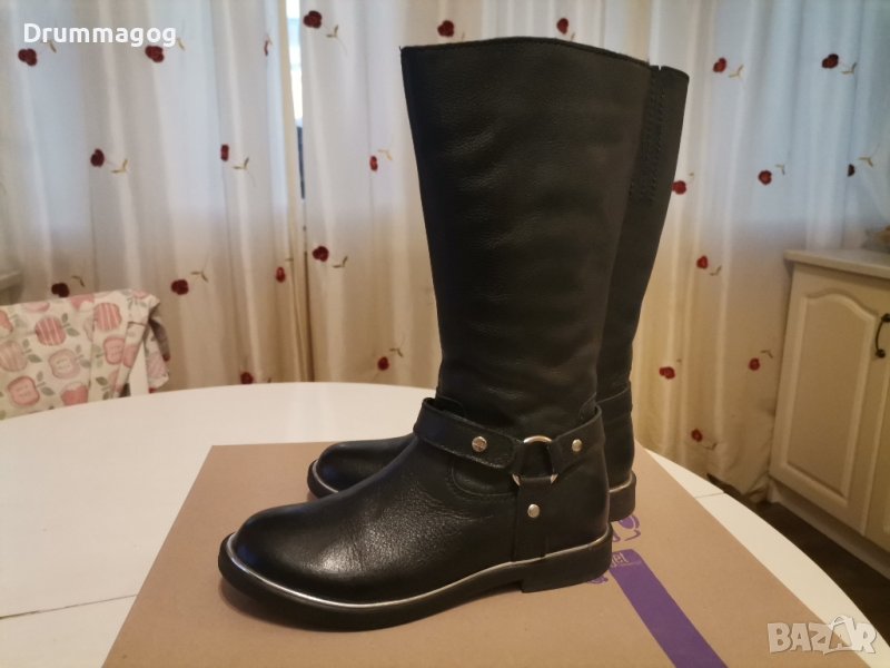 Високи ботуши естествена кожа , снимка 1