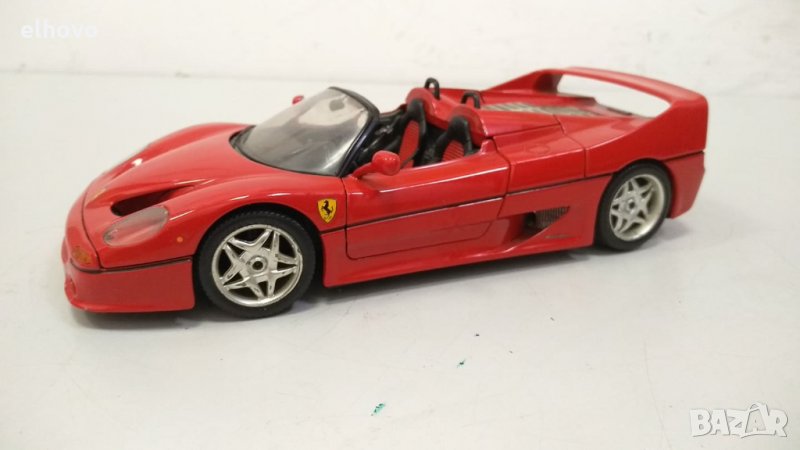 Метална количка Ferrari F50 Burago 1:18, снимка 1