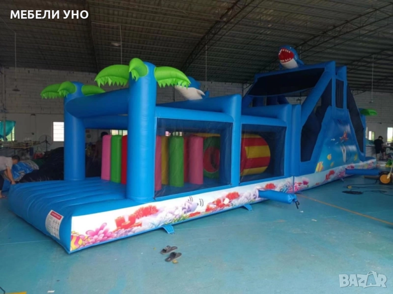 Надуваем атракцион под наем : Състезателен 16 метров, снимка 1