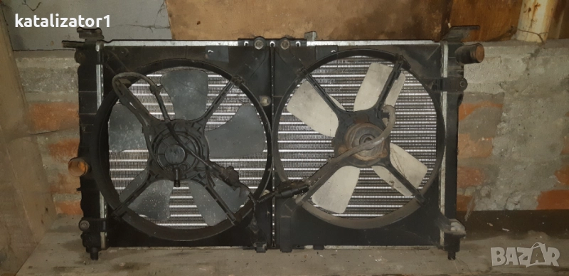 Воден радиатор с перки и дифузьор от Деу Нубира, снимка 1