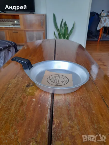 Стар алуминиев омлетен тиган,тиганче #2, снимка 1